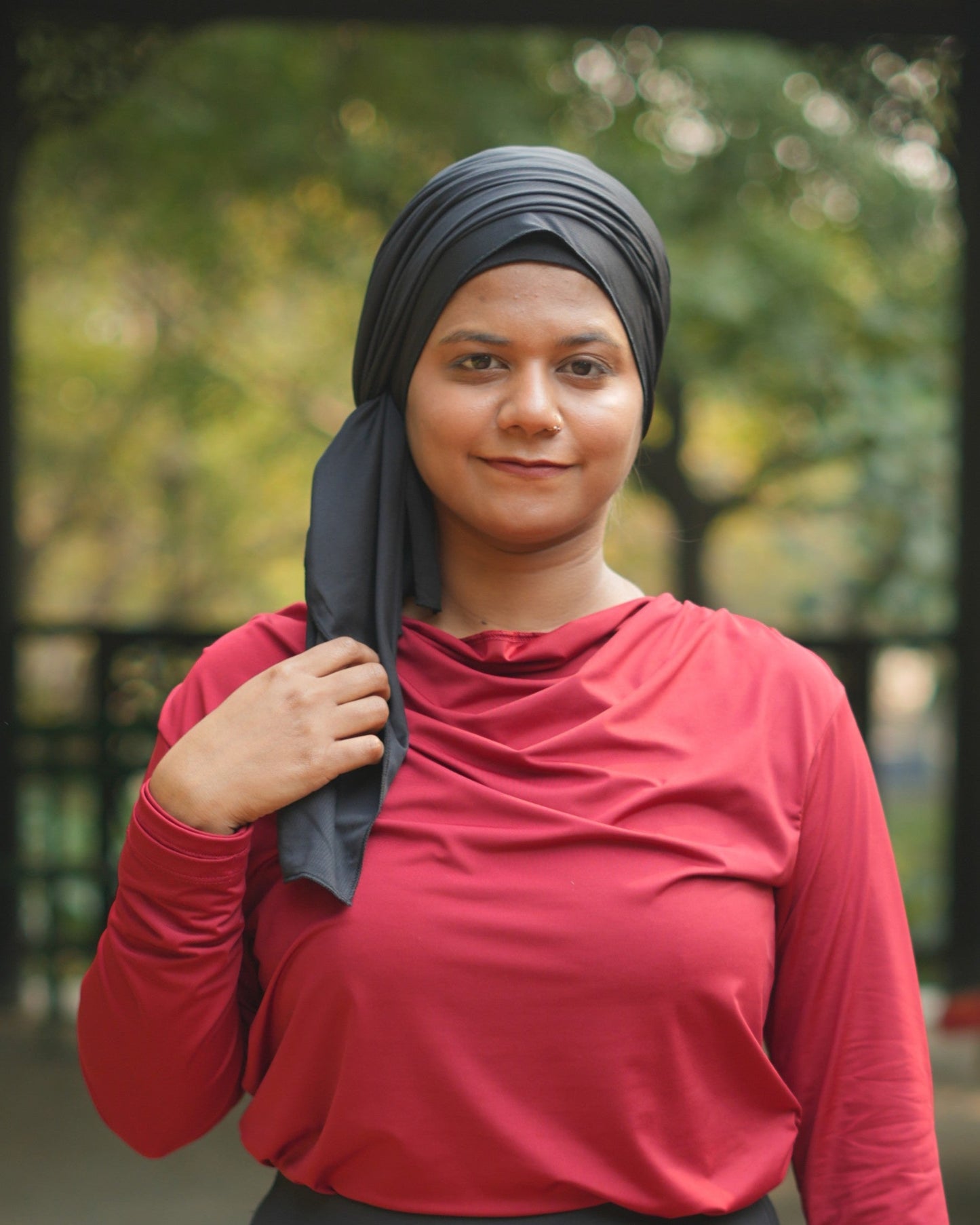 The Freedom wraplet scarf (Black)