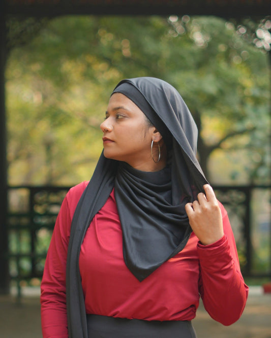 The Freedom wraplet scarf (Black)